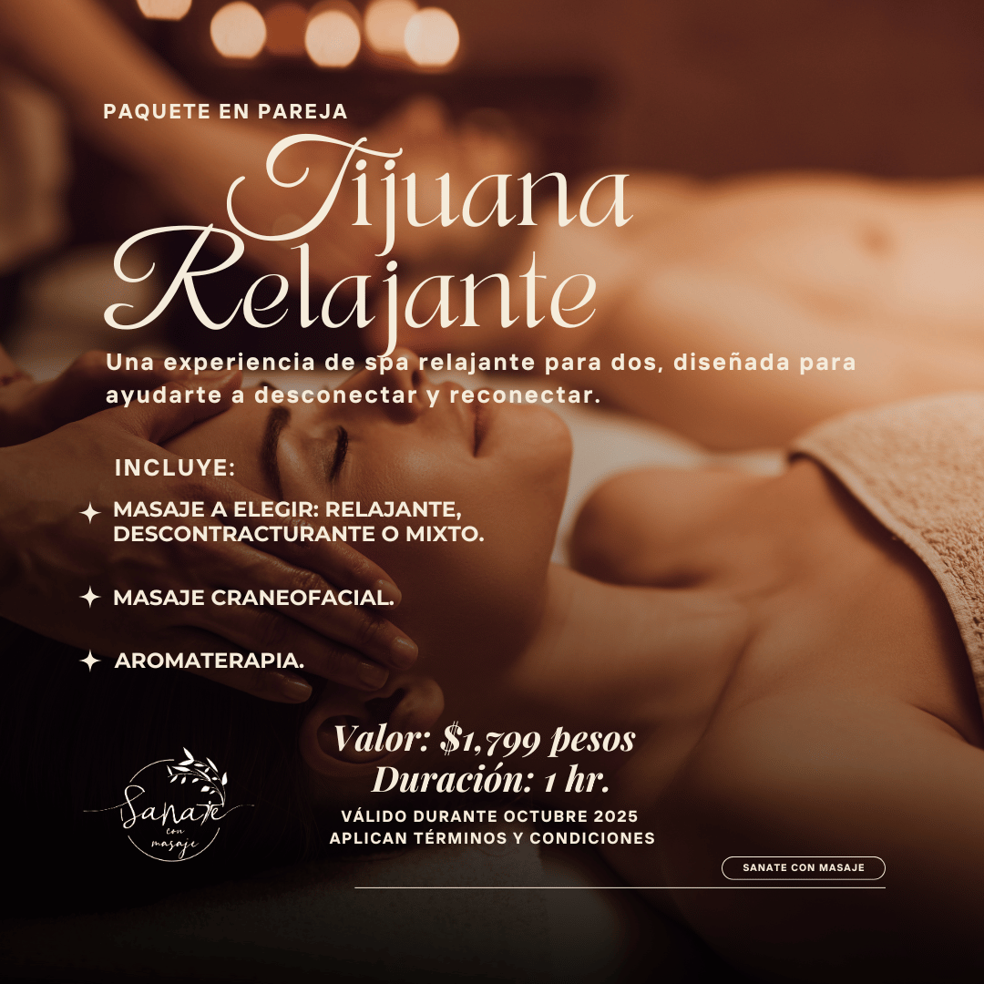 promociones spa sanate con masaje tijuana