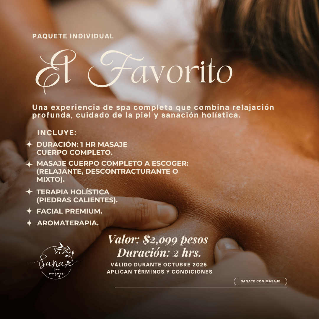 promociones spa sanate con masaje tijuana