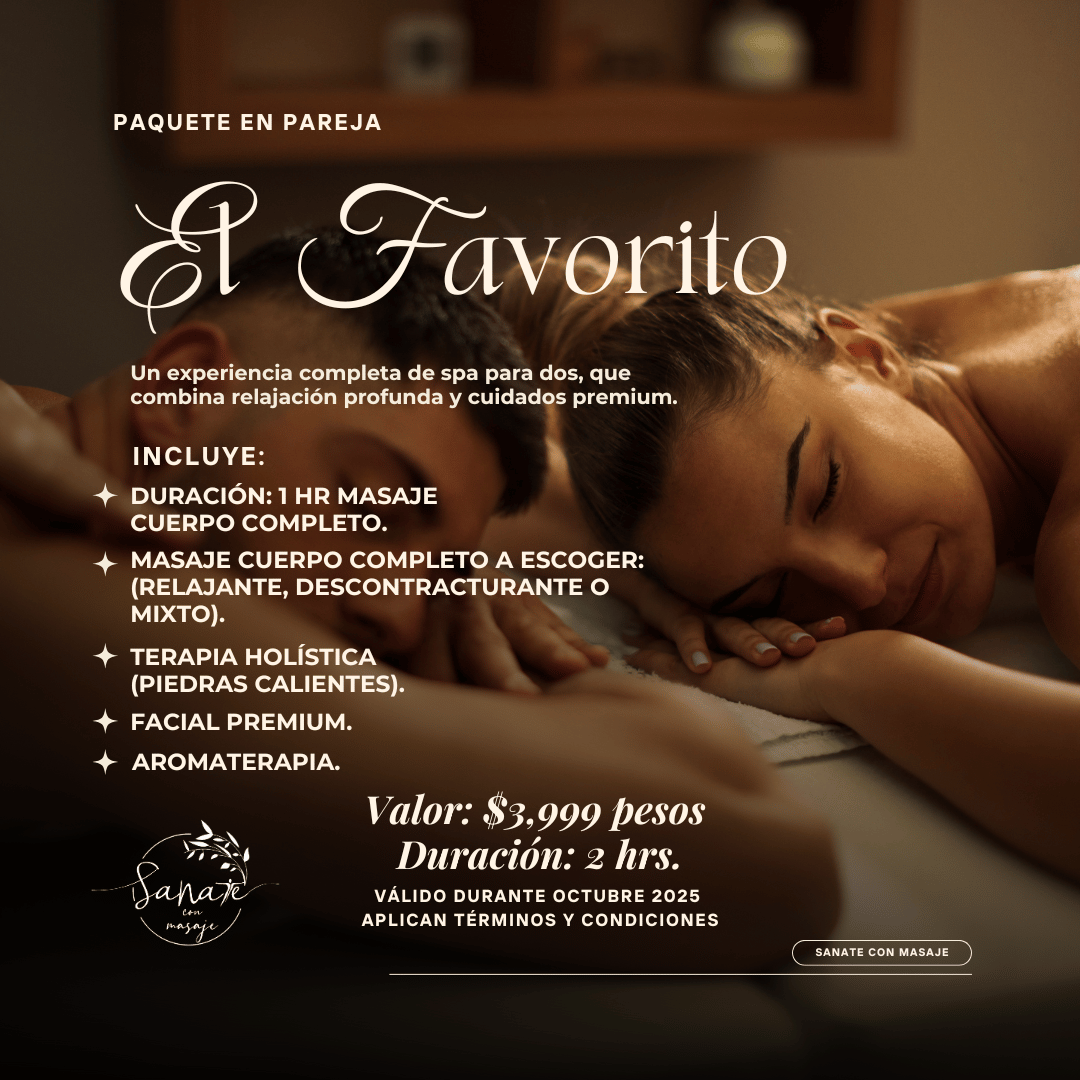 promociones spa sanate con masaje tijuana